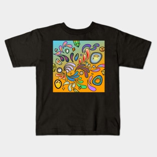 Paisley 084 (Style:1) Kids T-Shirt